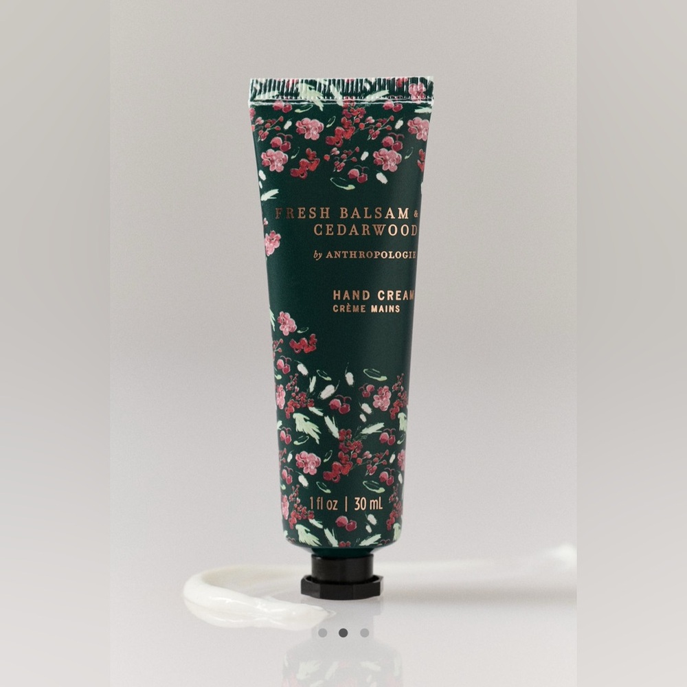 Anthropologie Seasonal Boxed Hand Cream in Balsam + Cedarwood NEW